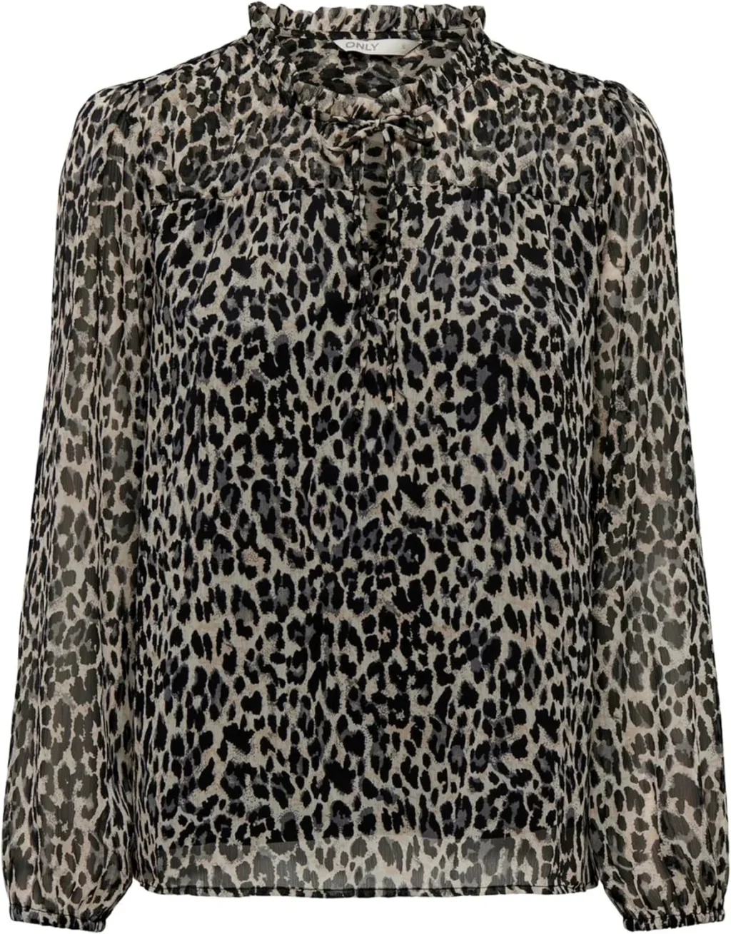 ONLY Women's Onlditsy L/S Blouse WVN Noos Feminine top with V-Neck and Elastic Cuffs (Pack of 1)