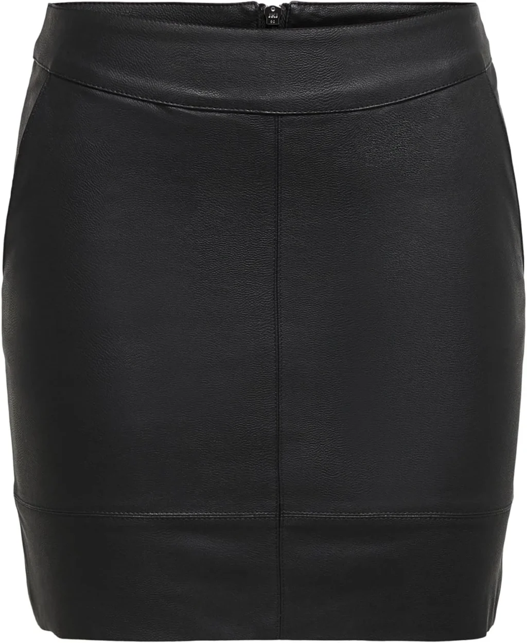 ONLY Women's Onlbase Faux Leather Skirt OTW Noos Skirt