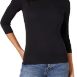 Women's Slim-Fit T-Shirt 3/4-Sleeve Boat