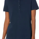 Amazon Essentials Women's Regular-Fit Short-Sleeve Polo Shirt