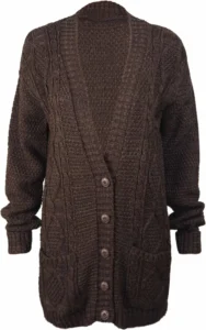 Women's Chunky Knit Cable Cardigan