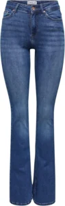 ONLY Women's Onlblush Mid Flared DNM Tai021 Noos Jeans