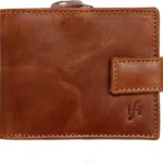 STARHIDE Men's Slim RFID Leather Wallet with Coin Pocket
