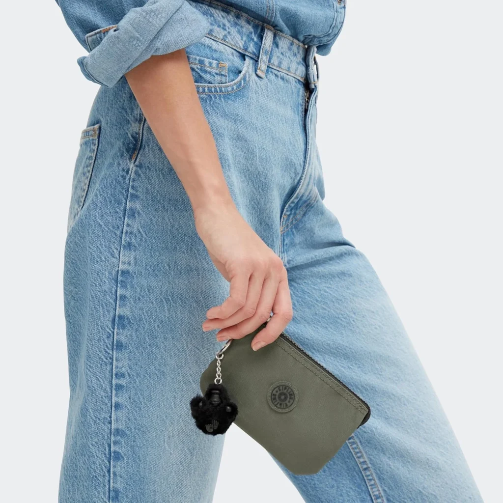 Kipling CREATIVITY S Small Crossbody Bag in Green Moss