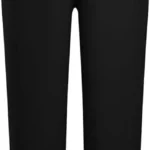 BOSS Women's CP Stripe_Pants Cuff Loungewear, Black1, L