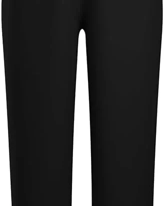 BOSS Women's CP Stripe_Pants Cuff Loungewear, Black1, L