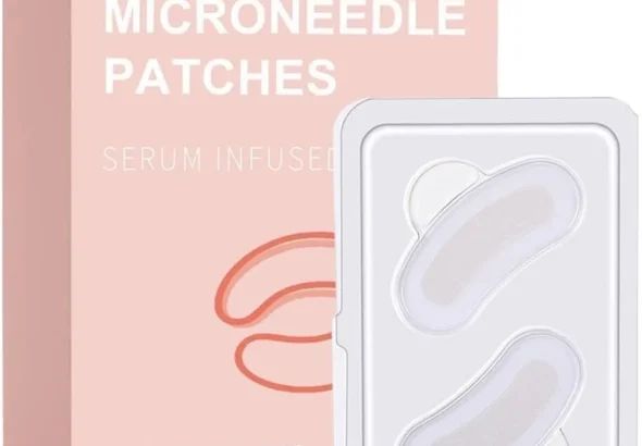 Microneedle Eye Patches, Under Eye, Hydrating Brightening Care Tapes, Firming Skin For Women Makeup Users Parties Date Nights Travel, Moisturizing Anti Puffiness Dark Circle Pads