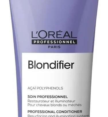 LOral Professionnel Conditioner, For Highlighted or Blonde Hair, Serie Expert Blondifier