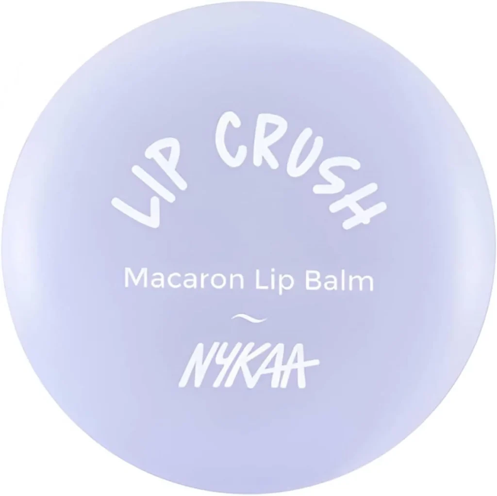 Nykaa Cosmetics Lip Crush Macaron Lip Balm - 01 Blueberry For Women 0.28 oz Lip Balm