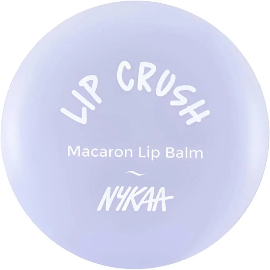 Nykaa Cosmetics Lip Crush Macaron Lip Balm - 01 Blueberry For Women 0.28 oz Lip Balm
