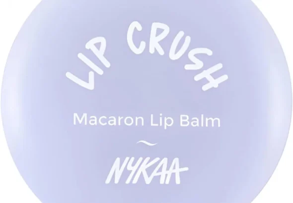 Nykaa Cosmetics Lip Crush Macaron Lip Balm - 01 Blueberry For Women 0.28 oz Lip Balm