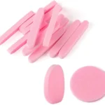 Facial Sponge Compressed,240 Count PVA Professional Makeup Removal Wash Round Face Sponge Spa Pads Exfoliating Cleansing for Women,Pink