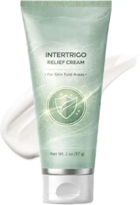 Skin Fold Barrier Cream, Soothing Non-Greasy Lotion for Friction Reduction with Underarm and Thigh Protection, Fifty Seven Gram Moisture Barrier for Women and Men, Anti Chafing Daily Skin Care