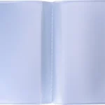 Shappy 2 Pieces Plastic Wallet Insert Credit Card Holder with 10 Page 20 Slots and 10 Page 10 Slots, 9.5 x 6.5 cm, Transparent