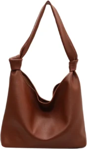 Stylish Women Shoulder Bag Casual PU Handbag With Large Capacity & Adjustable Strap Women Tote Bag Single Shoulder Soft Handbag For Work