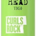 Bed Head by TIGI Curls Rock 400ml Hydrating Shampoo - Professional Cleansing Wash for Curly Hair, Defines Curls with Moisturising Argan Oil Essences, Enhance Curl Pattern, Reduce Frizz, Improve Shine