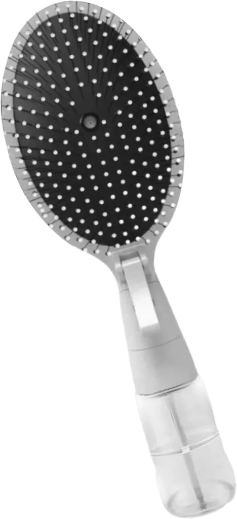 Hairbrush Mister, Detangling Grooming Tool with Water Reservoir, Wet Shower Hairbrush for Effortless Hair Care, Suitable for Women, Men, Boys, Adults, Kids, and Teens