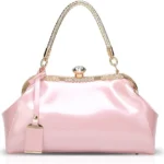NICOLE & DORIS Handbags for Woman Patent leather Glossy Shell Clutches Evening Bags fashionable for Party