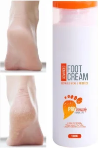 Hydrating Foot Cream - 150ml Moisturizing Soft Lotion, Smooth Skin Repair Formula, Heel Care, Beauty Functional Skincare, Women Girls Female Leg, Home Bedroom Desk House