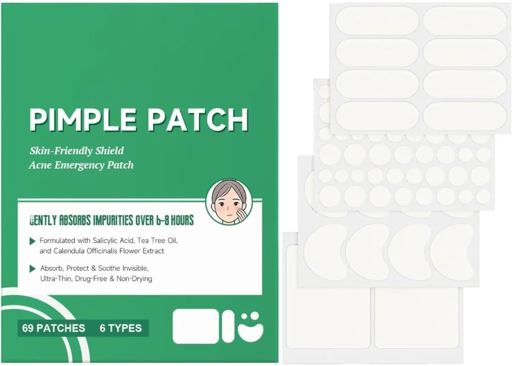Invisible Anti- Patches | Natural Invisible Skin Care | Skin Care Patches | for Adults, Women, Men, Travel, Home, Office, Salon, Work, School, Special Events