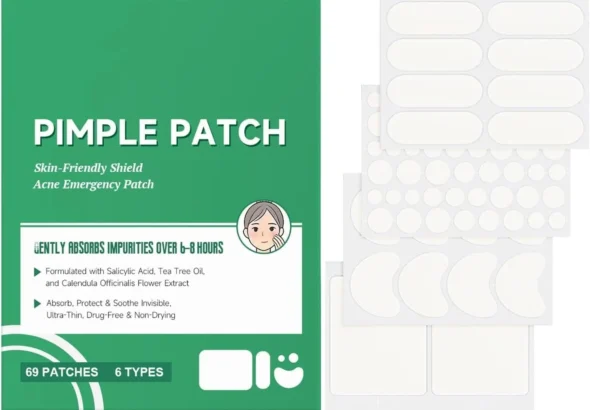 Invisible Anti- Patches | Natural Invisible Skin Care | Skin Care Patches | for Adults, Women, Men, Travel, Home, Office, Salon, Work, School, Special Events