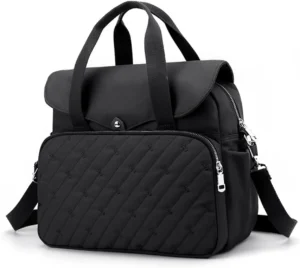 NICOLE & DORIS Casual Shoulder Bag Women's Large Capacity Handbag Lightweight Nylon Backpack Multifunctional Tote Bag for Shopping Work Travel