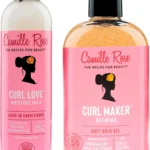 Camille Rose Moisture Milk Leave-In Hair Conditioner 240 ml and Curl Maker Jelly 355 ml Bundle