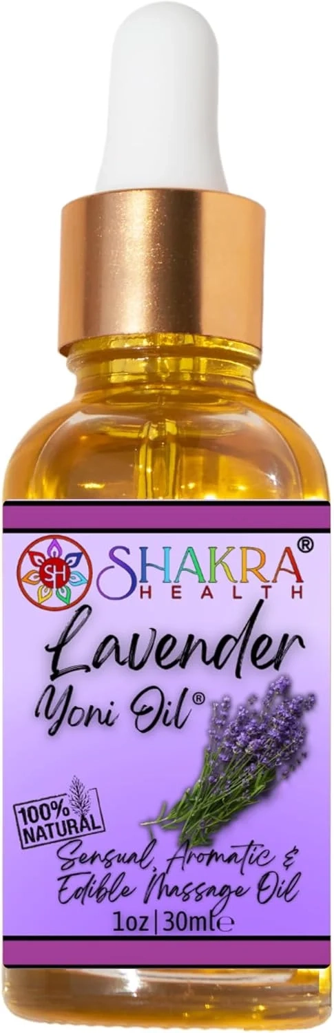 Yoni Oil (Lavender) Body Oil for Women. Aromatic Skincare & Moisturizer. Supports Natural Freshness & Hygiene. Organic Vegan [30ml]