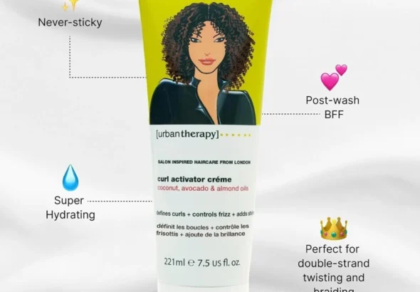 Stylish Curly Hair Products - Hair Care Bundle of 3 - Curl Activator Cream, Conditioner & Curl Perfection Gel with Coconut Oil, Almond Oil & Avocado. Beauty Products