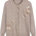 Womens Ladies Knitted Cardigan Sweaters Chunky Cable Cardigan Top Grandma Wear Cardigan Coat Jacket Mother Wear