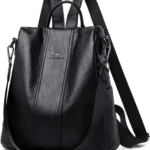 NICOLE & DORIS Anti-theft Backpack Women's Fashion Backpacks PU Leather Causal Daypack Ladies Backpack Shoulder Bags Waterproof Backpack for Work School Travel Shopping