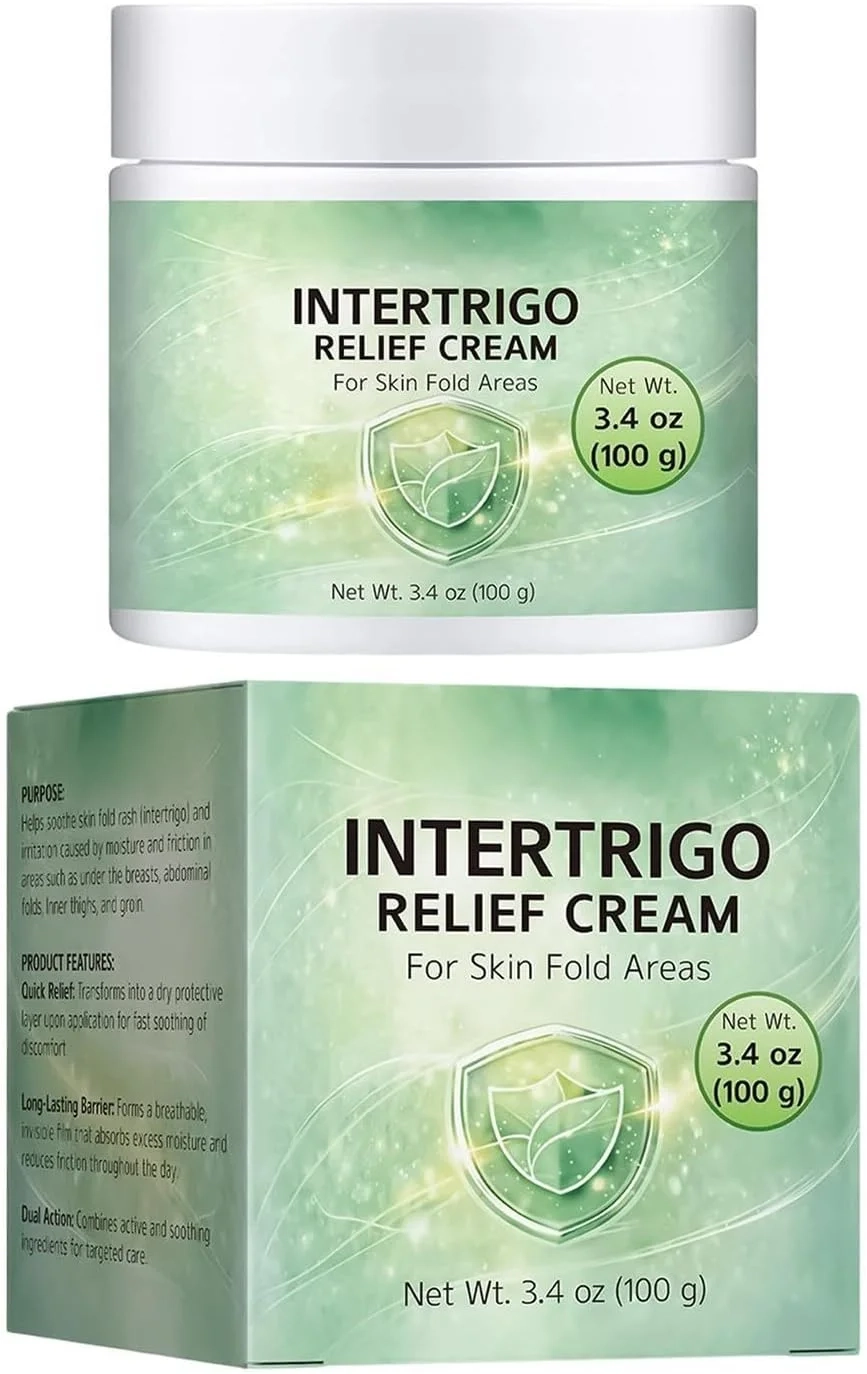 Skin Fold Cream - 100g Gentle Soothing Moisturizer Friction Reduction Moisture Protection Comfort - Skin Fold Barrier Cream | Women Underarm Thigh Care