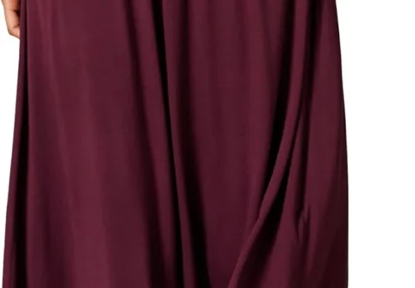 Amazon Essentials Women's Jersey Pull-on Midi-Length Skirt