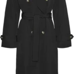 VERO MODA Women's Vmchloe Long Trenchcoat Ga Noos Coat