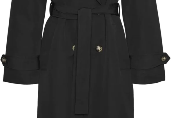 VERO MODA Women's Vmchloe Long Trenchcoat Ga Noos Coat