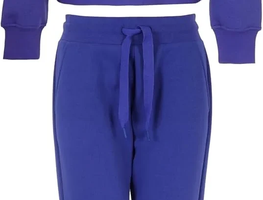 Emporio Armani Women's Iconic Terry Loungewear Tracksuit Sweatshirt (pack of 2)