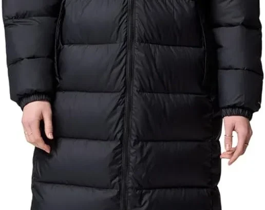 Columbia Women's Pike Lake III Long Jacket Hooded Puffer Jacket (pack of 1)