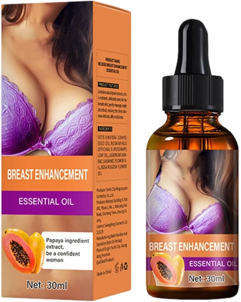 Bust Firming Oil, Breast Lifting, 50ml Beauty Oil With Natural Extracts, Nourishing, Skin Care With Gentle Formula, Daily Routine Gift For Women And Mothers