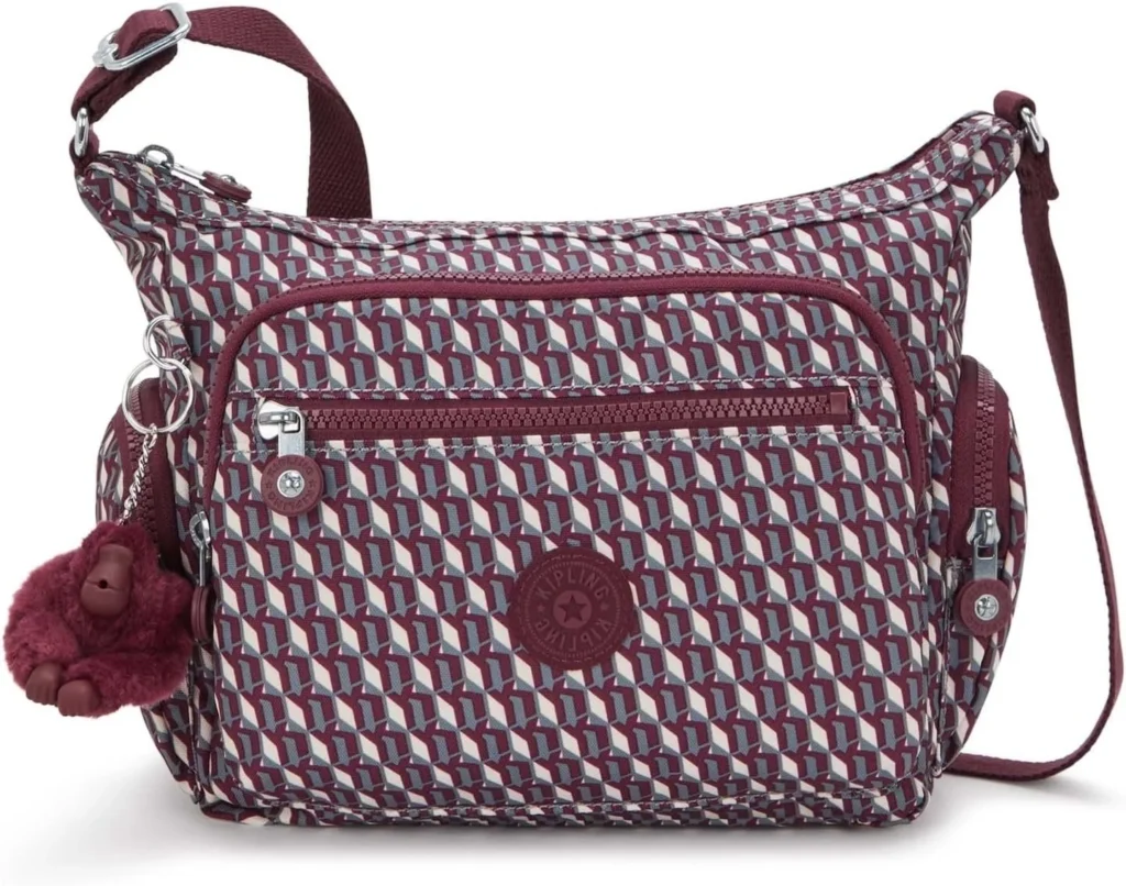 Kipling GABBIE S Small crossbody, 3DK Wine (Red)