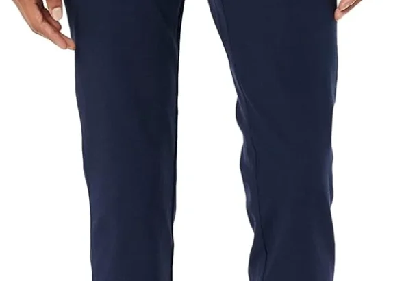Amazon Essentials Women's Bi-Stretch Full Length Straight Leg Trouser