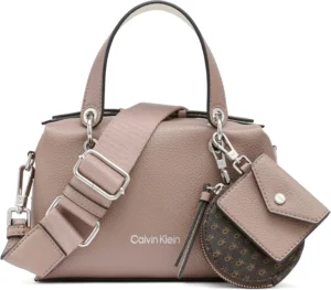 Calvin Klein Women's Cali Mini Satchel Crossbody, One Size