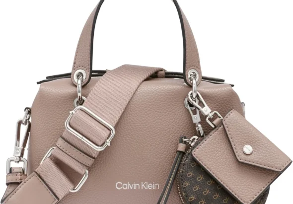 Calvin Klein Women's Cali Mini Satchel Crossbody, One Size