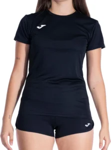 Joma Women's Short Sleeve Sports Shirt, 6XS  3XL  Keeps The Contact with The Body Dry, Ideal for Running or Gym  Combi