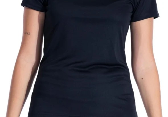 Joma Women's Short Sleeve Sports Shirt, 6XS  3XL  Keeps The Contact with The Body Dry, Ideal for Running or Gym  Combi