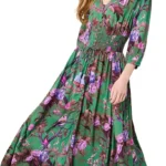 Joe Browns Women's Boho Bird Print Maxi Dress