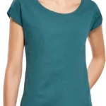 Build Your Brand Women's Bb013-ladies Wide Neck Tee T-Shirt