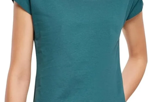 Build Your Brand Women's Bb013-ladies Wide Neck Tee T-Shirt