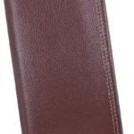 Long Wallet for Men, Minimalist Leather Bifold Slim Wallets, Fashion Clutch Purse Credit Card Holder Wallet, Coffee, 17.5 x 9 x 1 cm / 6.89 x 3.54 x 0.39 in, Modern