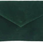 LONI Clutch/Shoulder Bag Faux Suede Handmade in The UK