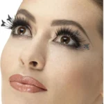 Smiffys Eyelashes, Winged Butterfly, Black Contains Glue, Fever Eyelashes Fancy Dress, Fever Dress Up Cosmetics & Disguises.